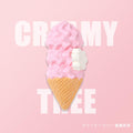 【CT255】Treemie Strawberry Ice Cream Cone Squishy Toy CREAMY TREE