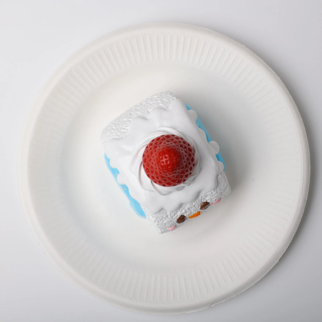 Snowman Swiss Roll Squishy Toy