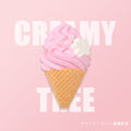 【CT255】Treemie Strawberry Ice Cream Cone Squishy Toy CREAMY TREE