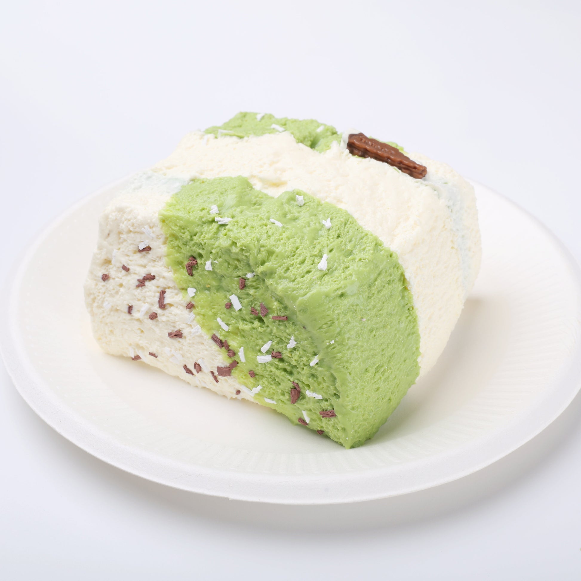 【CT296】Matcha Milk Toast Squishy Toy CREAMY TREE
