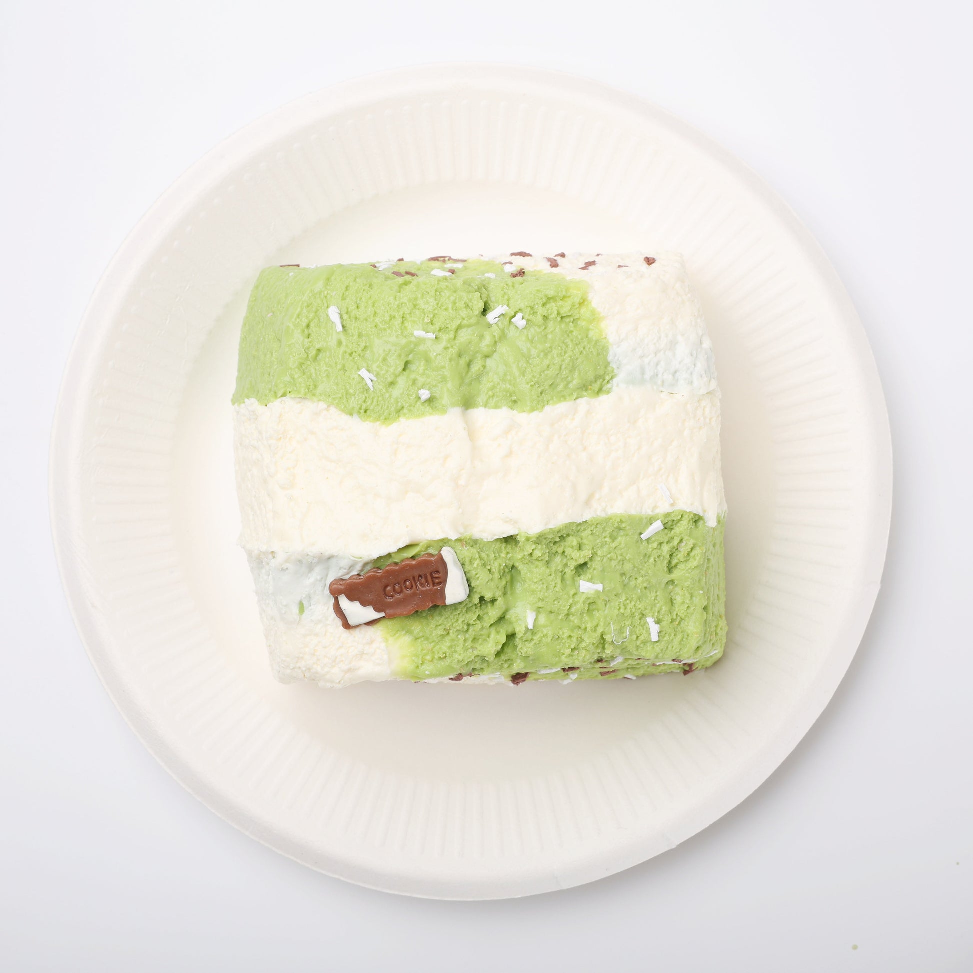 【CT296】Matcha Milk Toast Squishy Toy CREAMY TREE