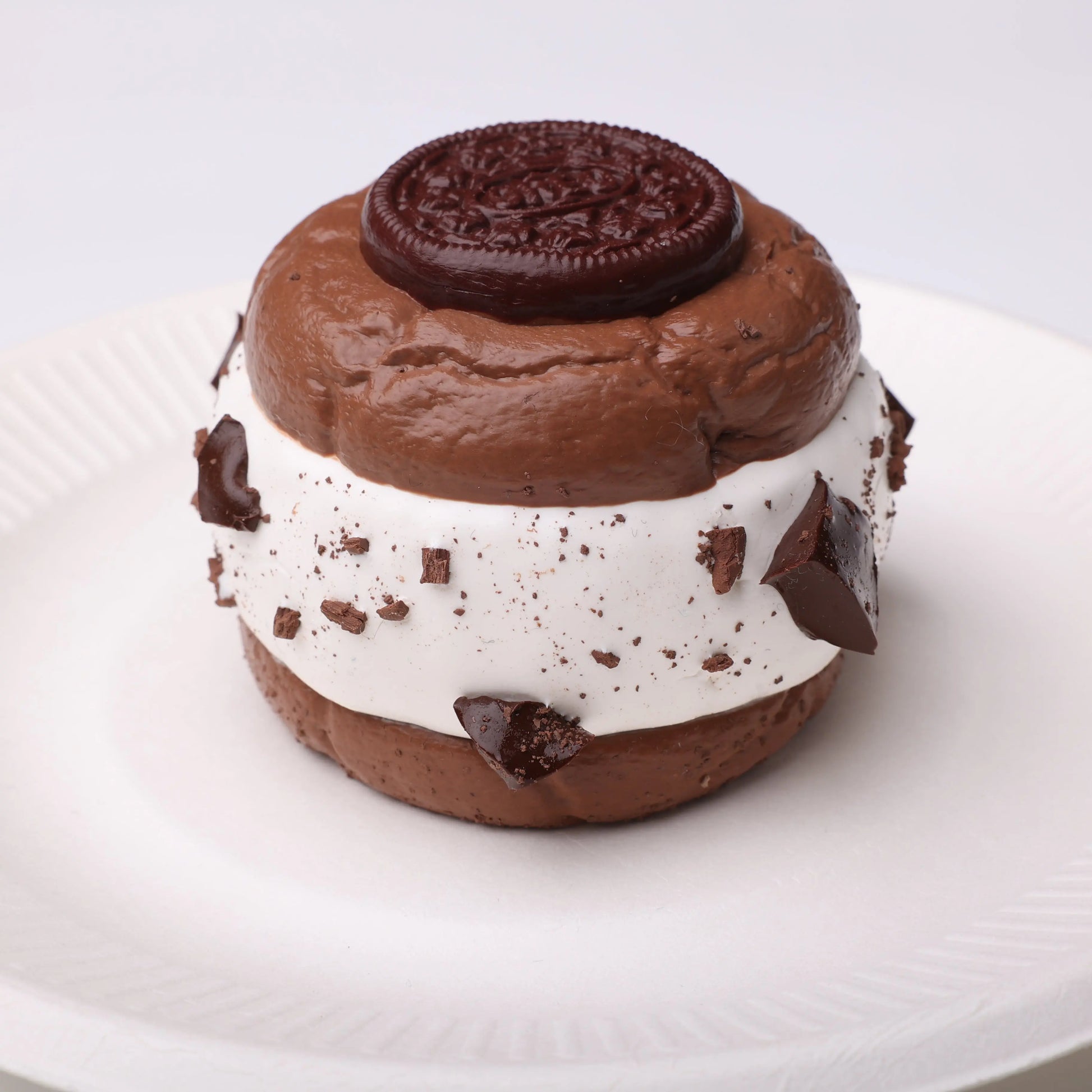【CT194】Chocolate Cream Filled Cookies Squishy Toy CREAMY TREE