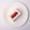 【CT222】Strawberry Striped Square Cake Squishy Toy CREAMY TREE