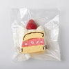 Creamy Tree Strawberry Square Cake Taba Suqishy Toy