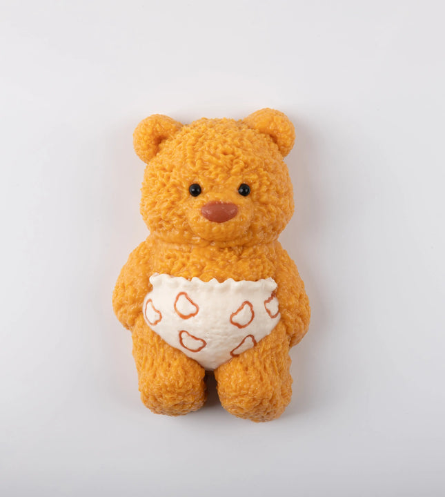 Creamy Tree Daisy Bear Taba Suqishy Toy