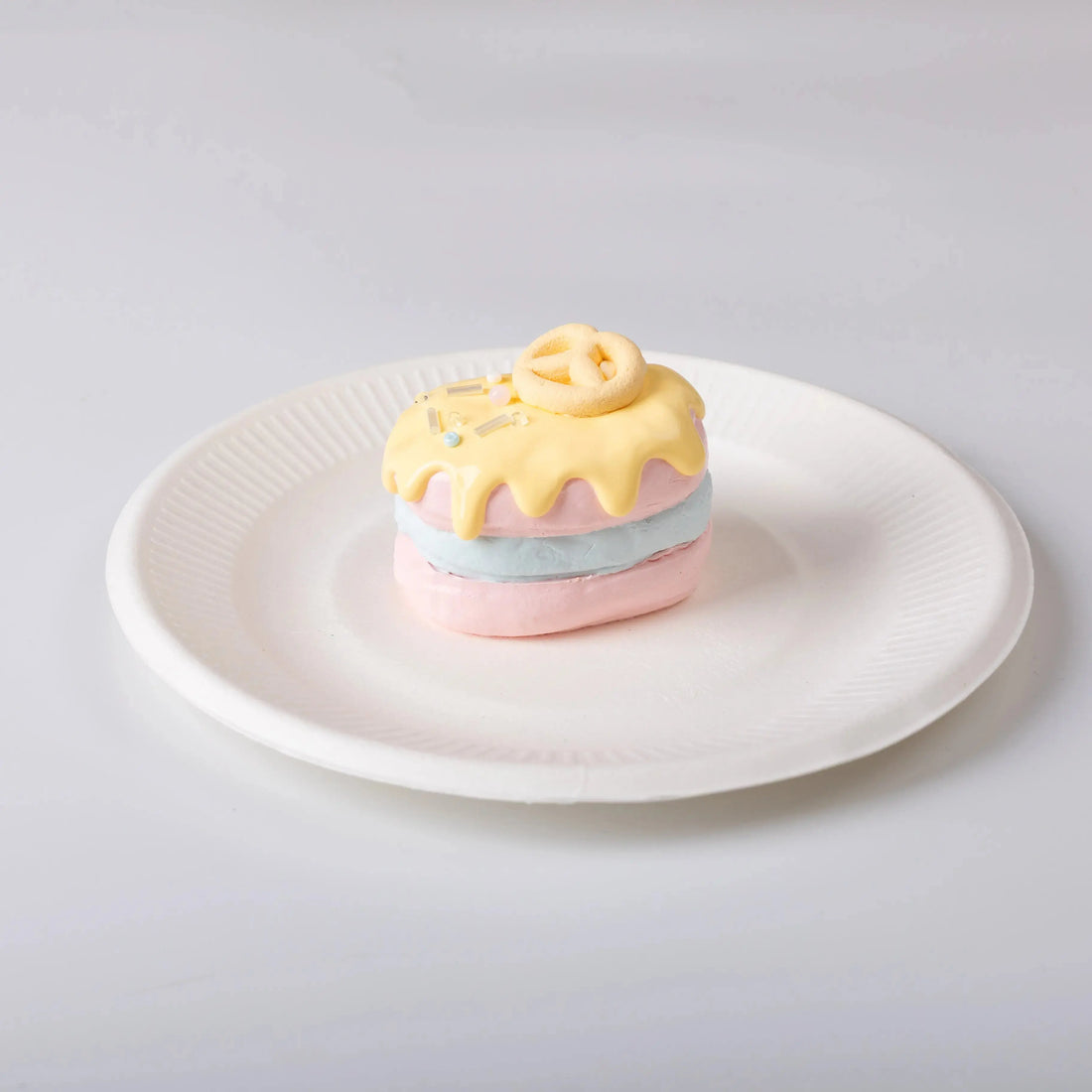 White Chocolate Sandwich Cookie Squishy Toy