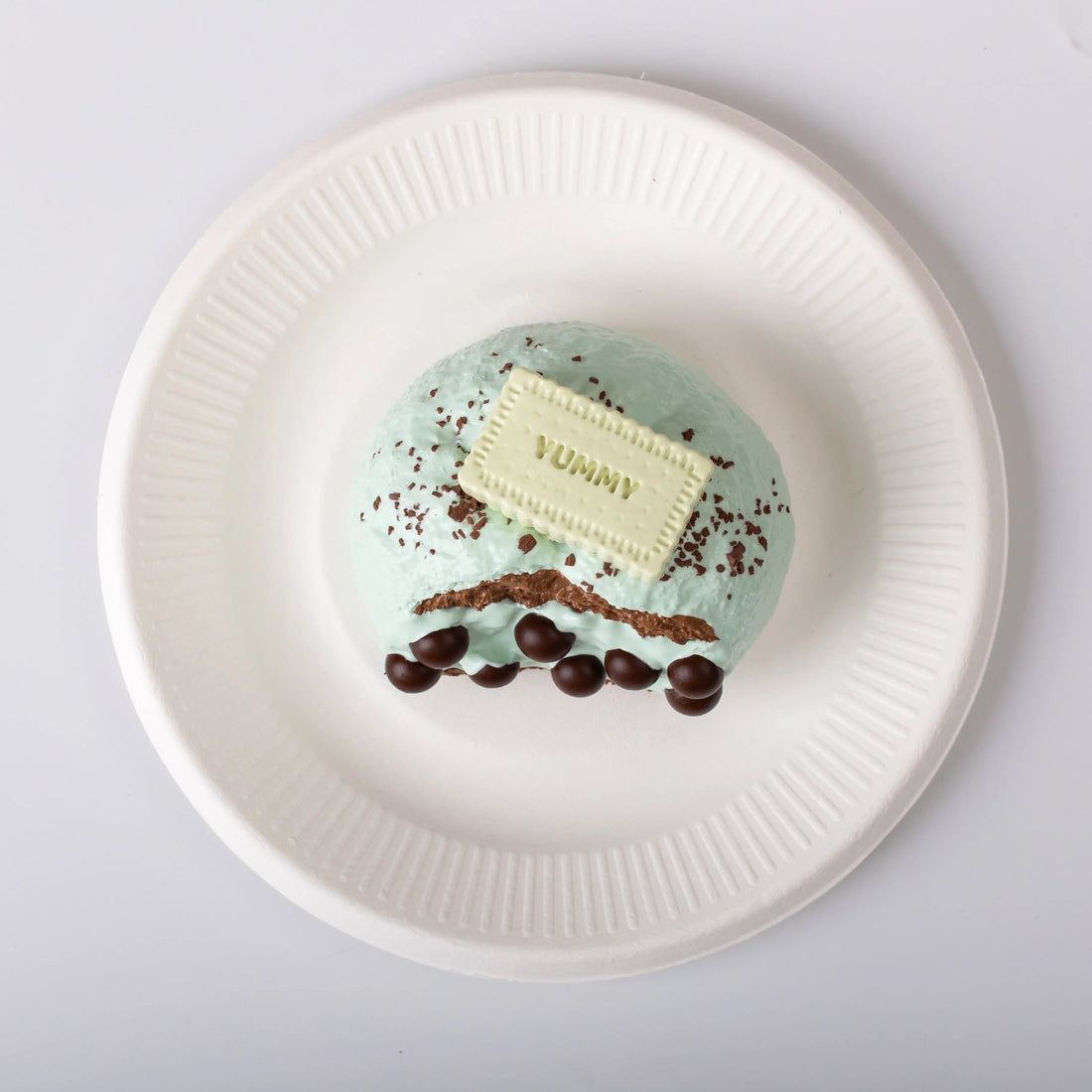 Mint Chocolate Cream Puff Squishy Toy CREAMY TREE