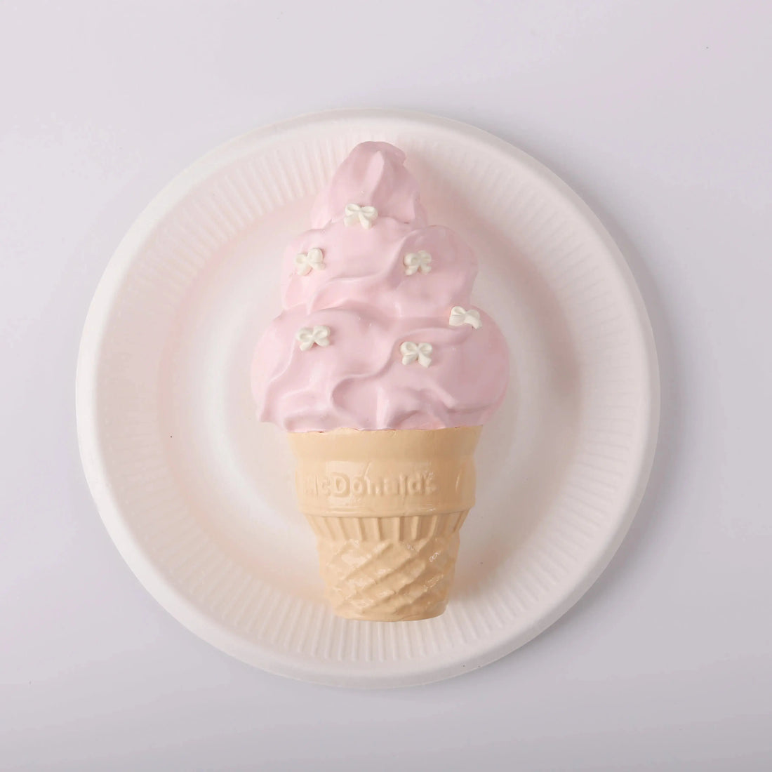 Strawberry Ice Cream Cone Squishy Toy