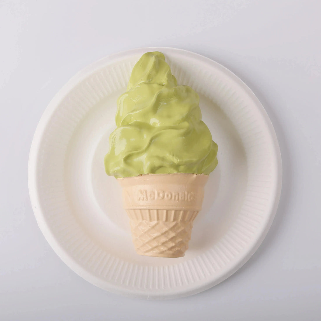 Matcha Ice Cream Cone Squishy Toy