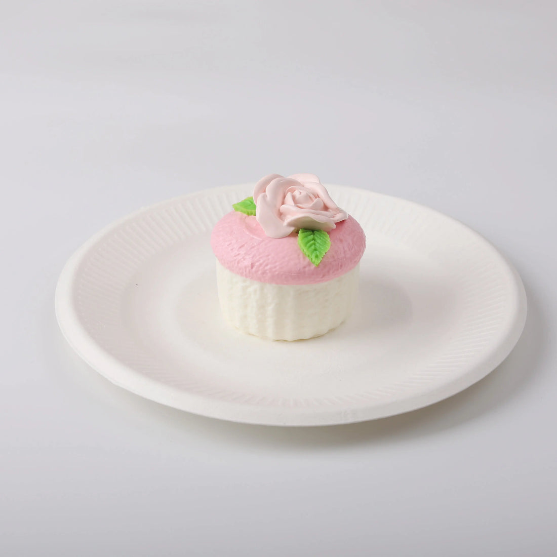 Floral Cupcake Squishy Toy