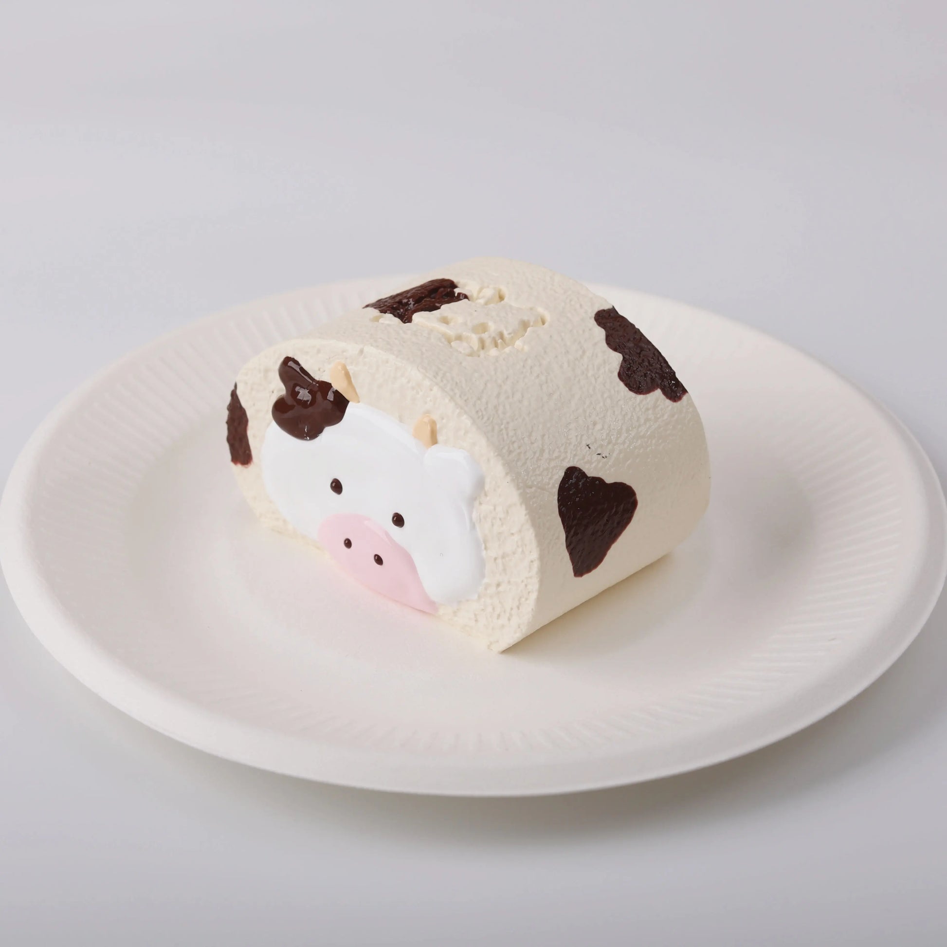 the details of Creamy Tree Cow Swiss Roll Squishy Toy