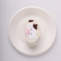 top view of Creamy Tree Cow Swiss Roll Squishy Toy