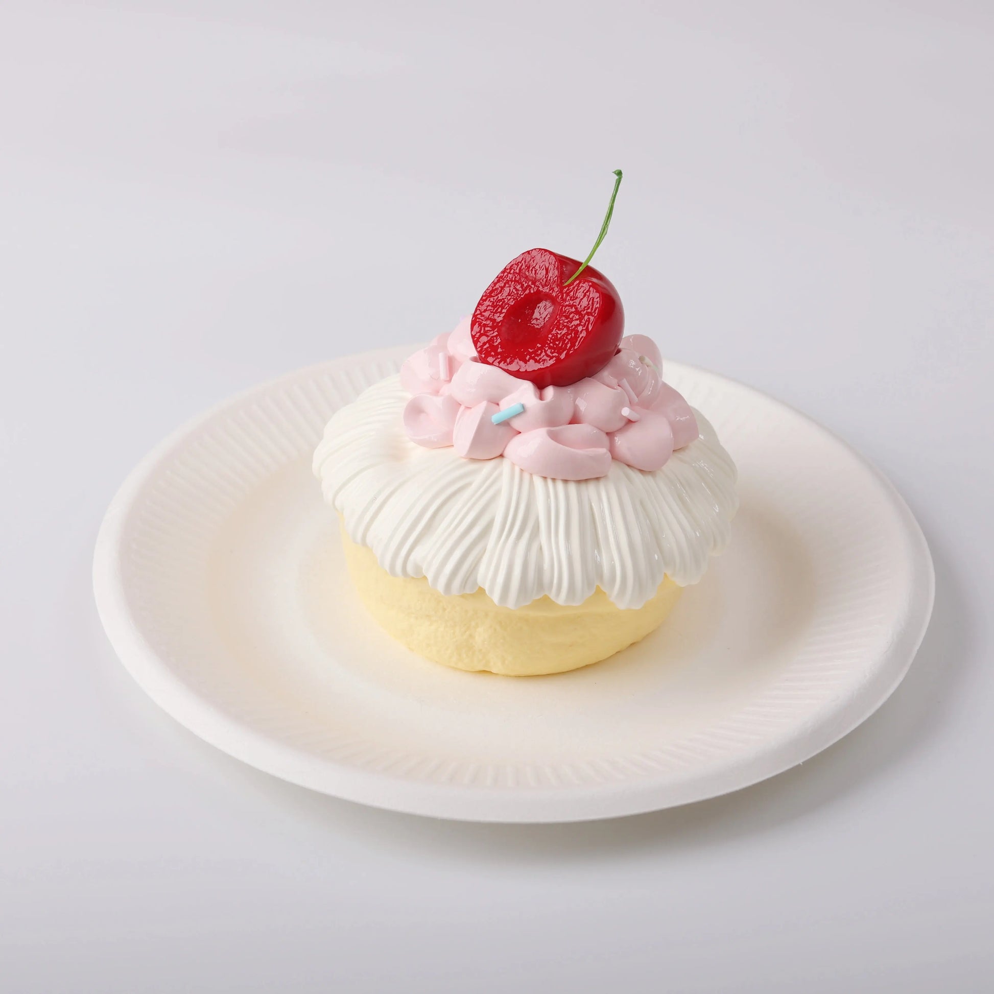 front view of Creamy Tree Summer Fruit Tart Squishy Toy