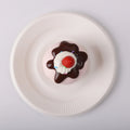 top view of Creamy Tree P-Brown Cupcake Squishy Toy