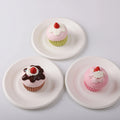 Three different favors of Creamy Tree P-Brown Cupcake Squishy Toy
