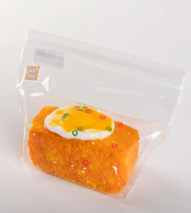 Creamy Tree Sunny Egg Rice Ball Squishy Toy