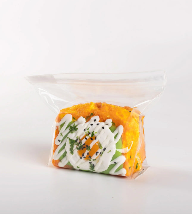 Creamy Tree Fried Egg Toast Suqishy Toy
