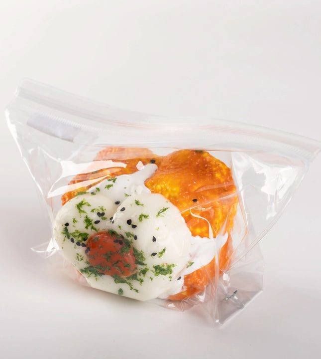 Creamy Tree Heart Egg Toast Suqishy Toy