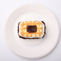 【CT286】Chocolate Filled Waffle Cookie Squishy Toy CREAMY TREE