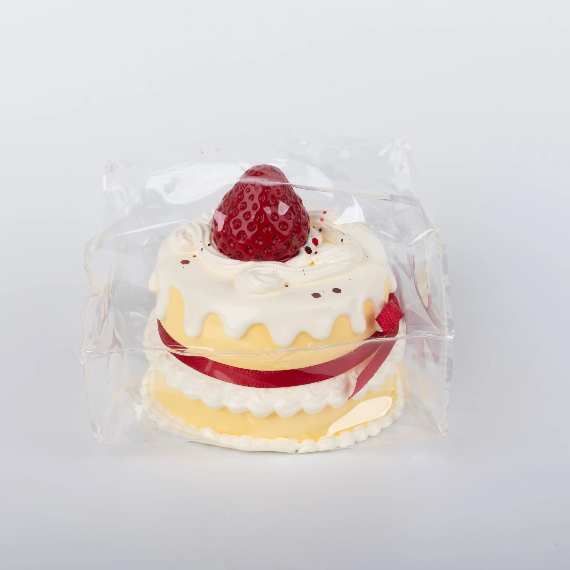 Creamy Tree Strawberry Ribbon Cake food squishy toy for anxiety relief