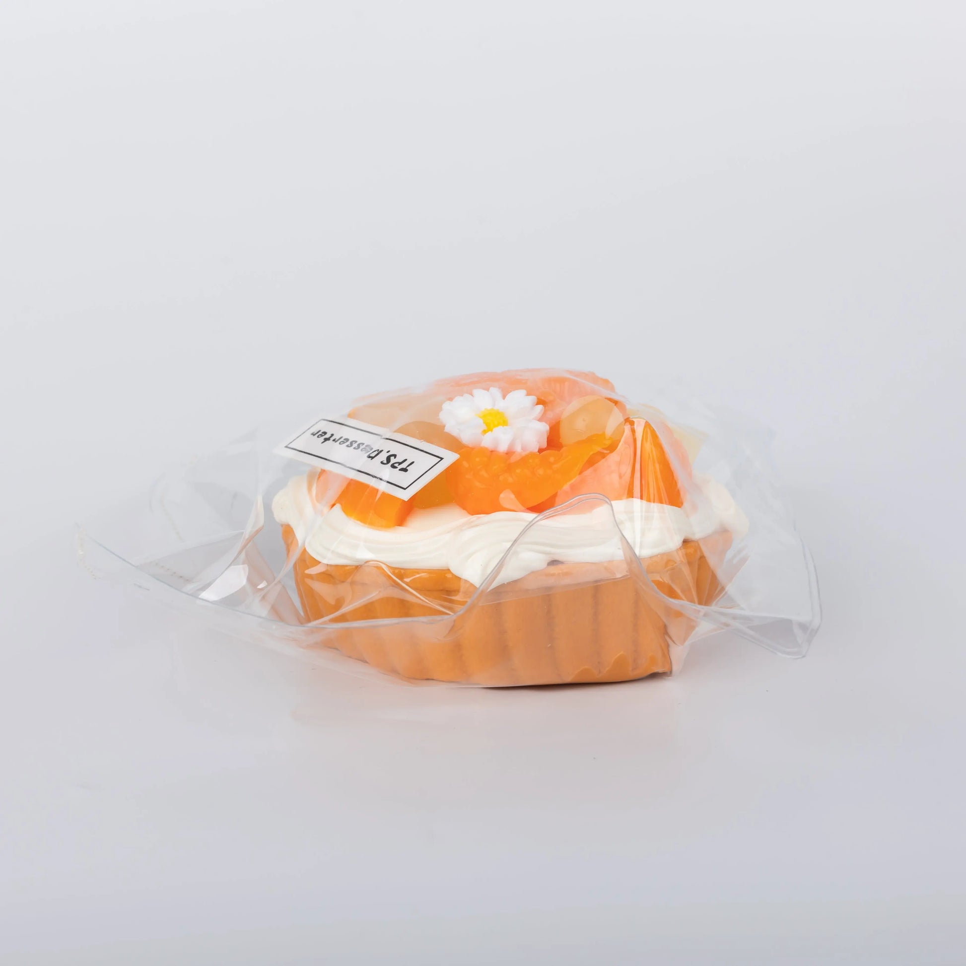 Creamy Tree Orange Tart food squishy toy for anxiety relief