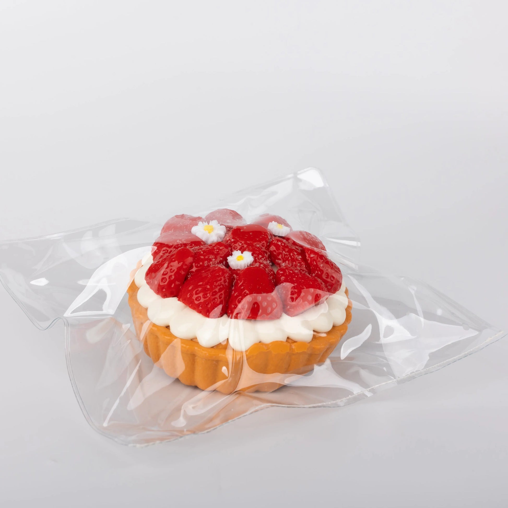 Creamy Tree Sweet Strawberry Tart  food squishy toy for anxiety relief