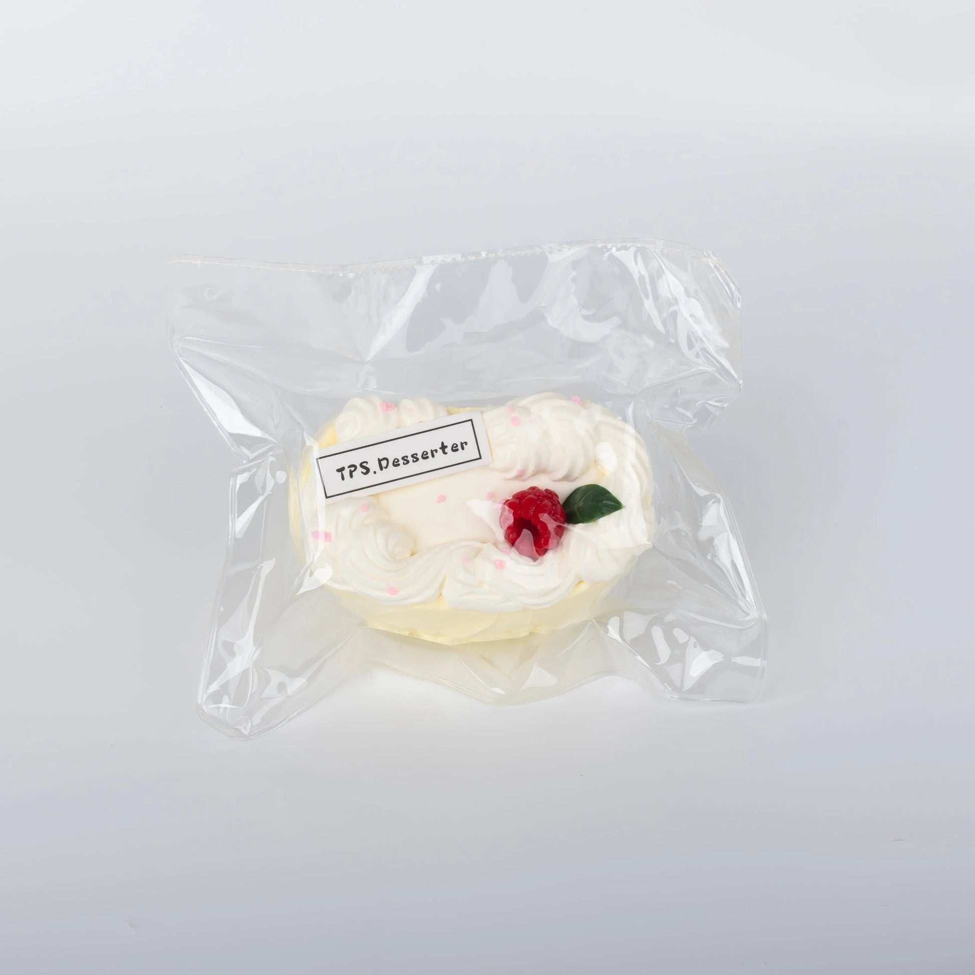 Creamy Tree Berry Cream Roll food squishy front view