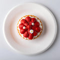 Top view of Creamy Tree Sweet Strawberry Tart Squishy Toy