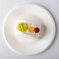 Top view of Creamy Tree Rainbow Fruit Roll Squishy Toy
