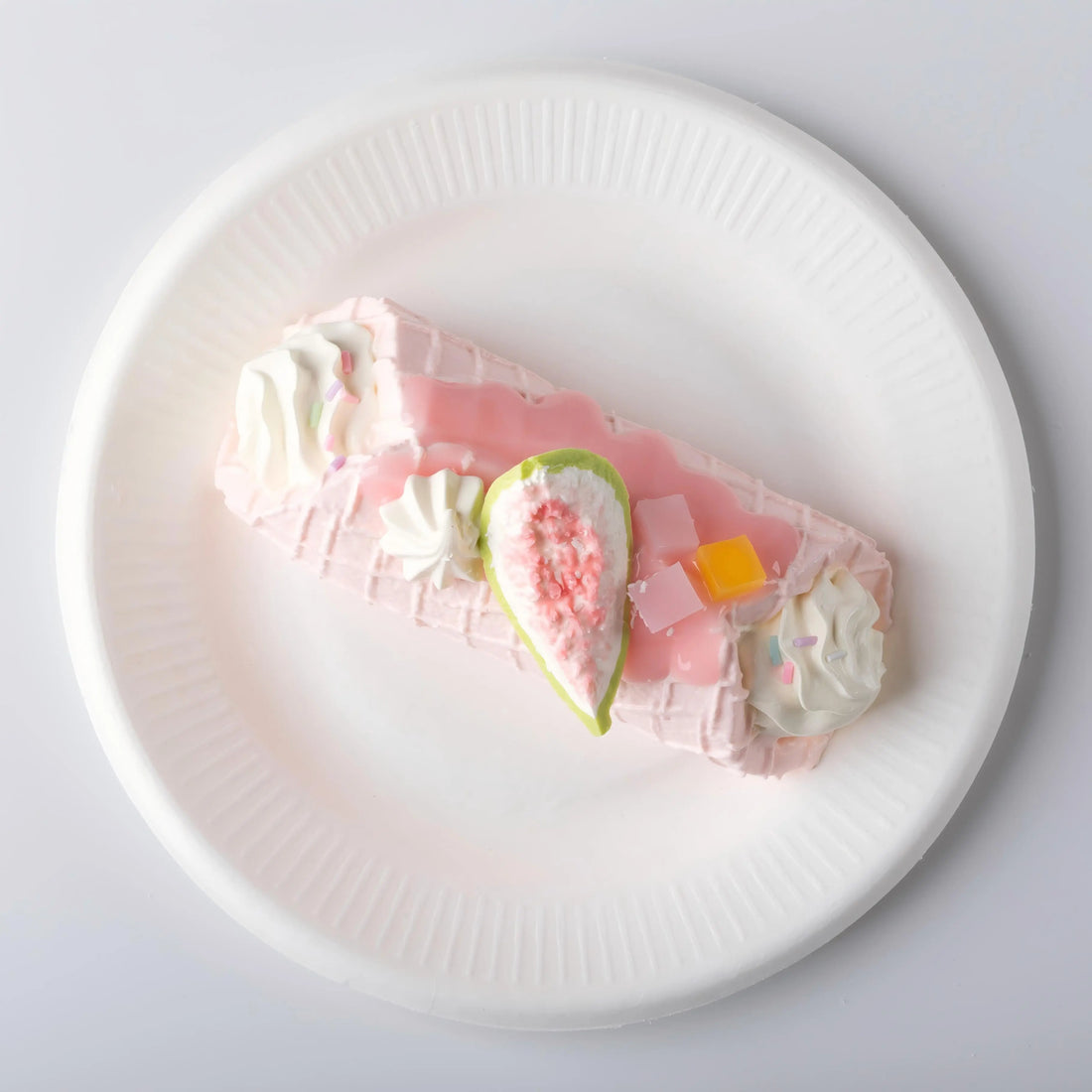 Creamy Tree Pink Figs Ice Cream Food Squishy Toys