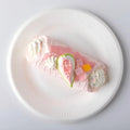 Top view of Creamy Tree Fig Cream Pop Roll Squishy Toy