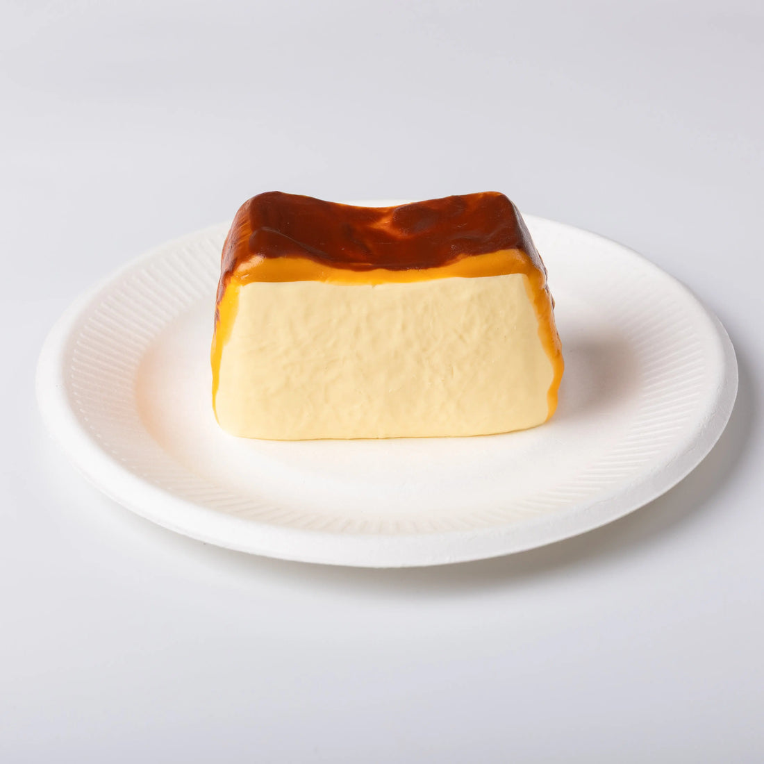 Creamy Tree Basque Cheesecake Squishy Toy