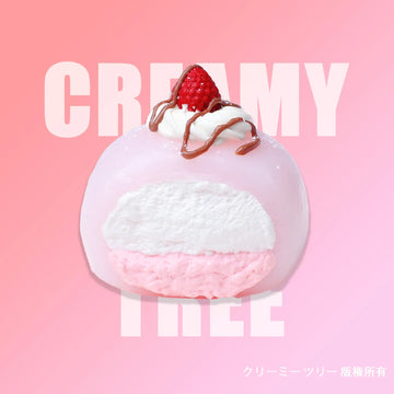【CT242】Strawberry Daifuku Squishy Toy CREAMY TREE