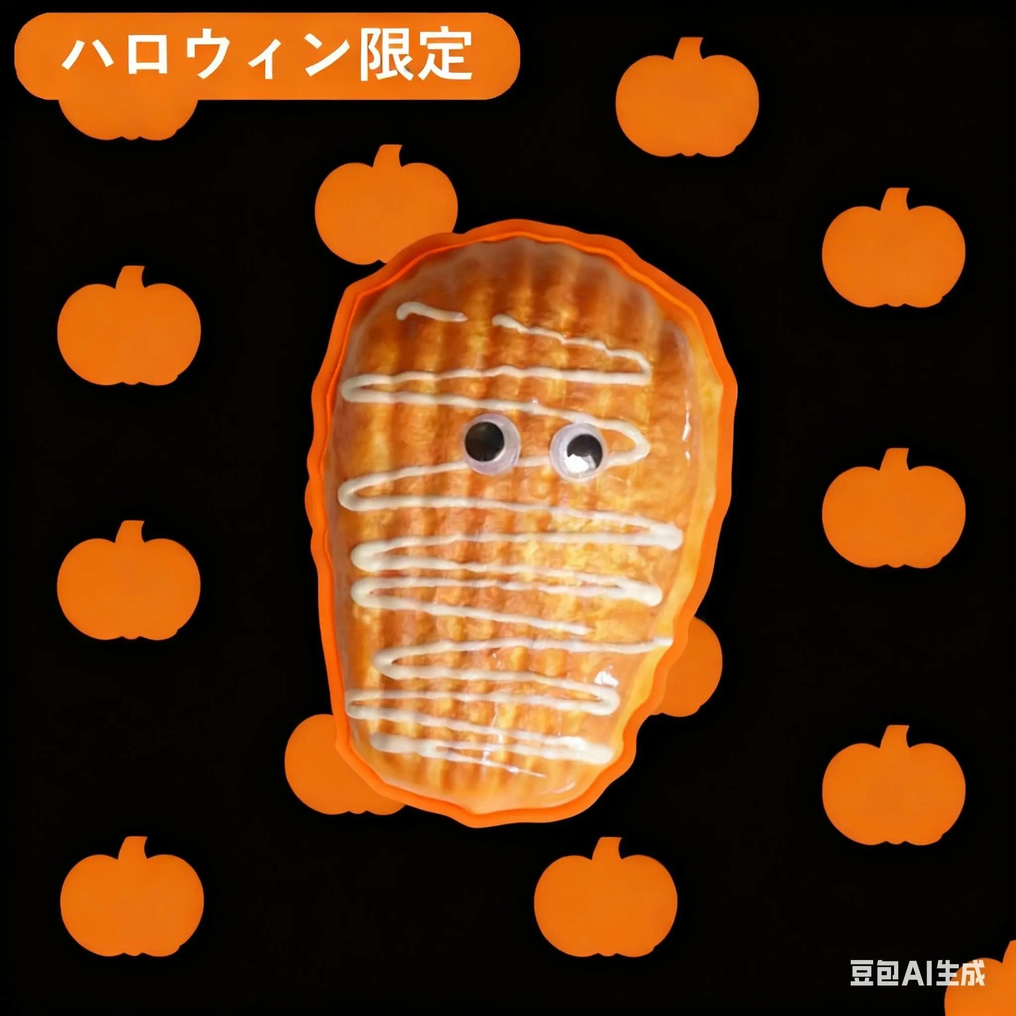 (Halloween Limited) Creamy Tree Halloween Mummy Bread