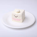 White Cube Sugar Chef Squishy Toy CREAMY TREE