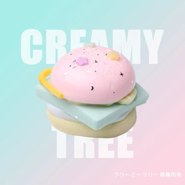 【CT210】Spring Day Burger Squishy Toy CREAMY TREE