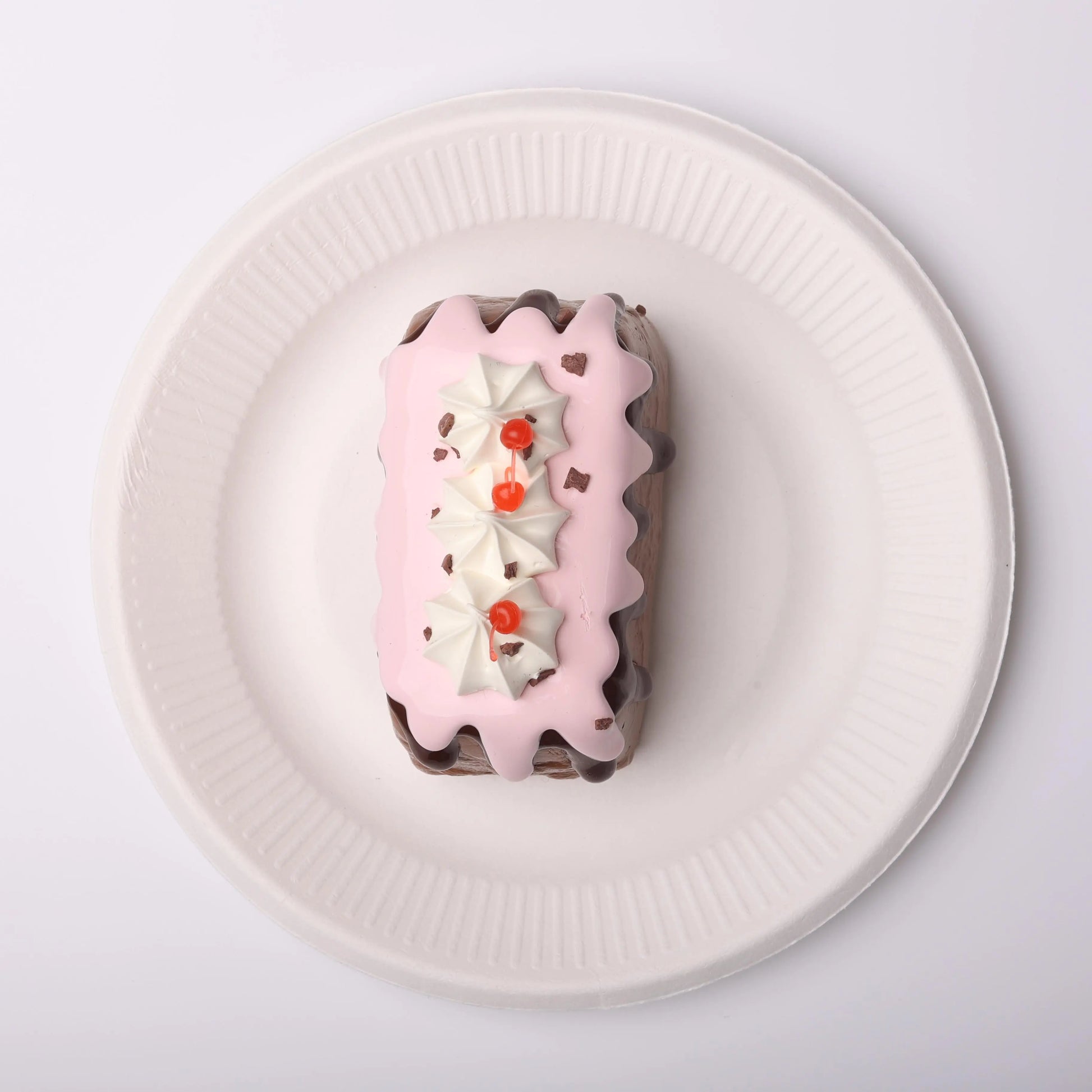 Chocolate Sauce Basque Cake Squishy Toy CREAMY TREE