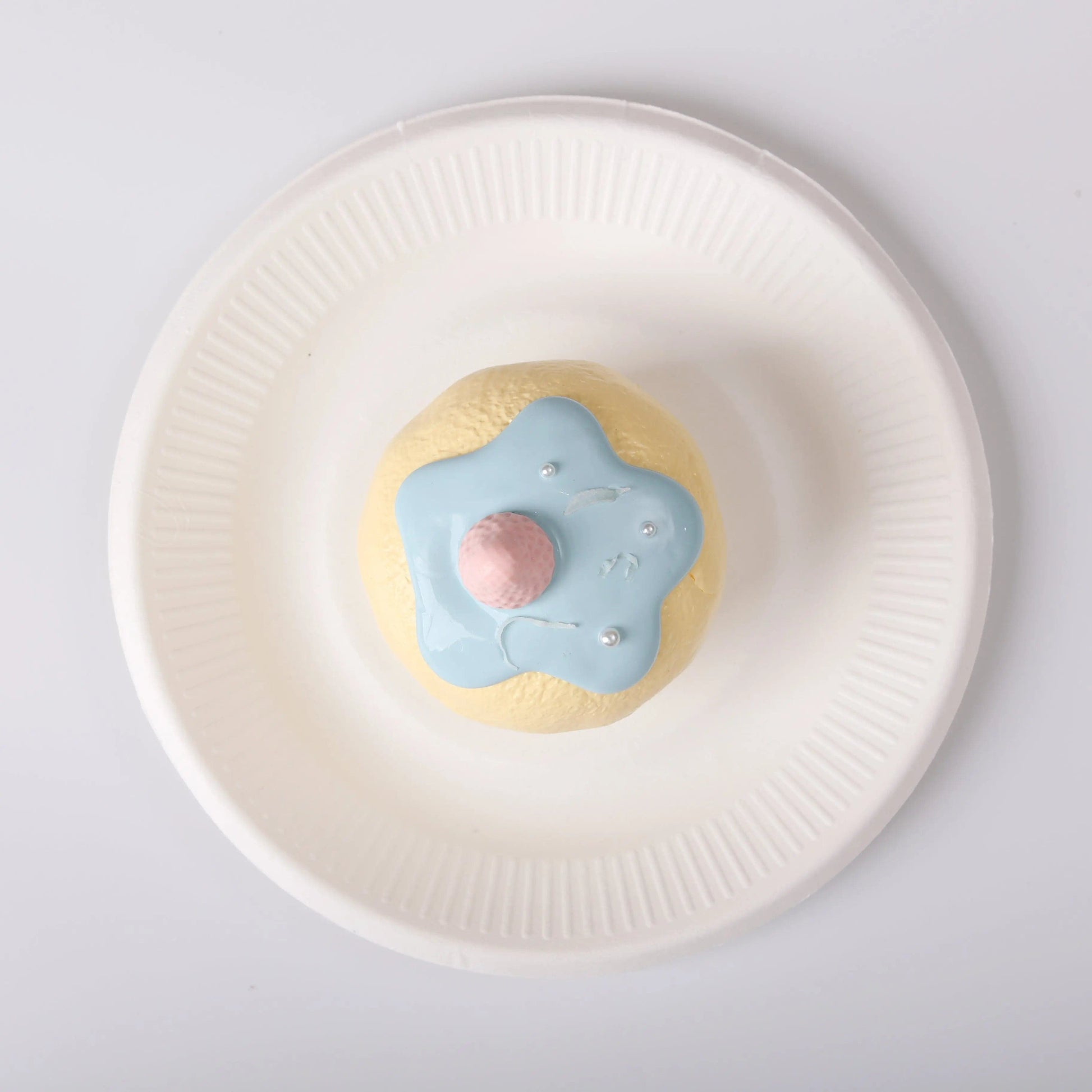 CREAMY TREE Blue Cupcake Squishy Toy