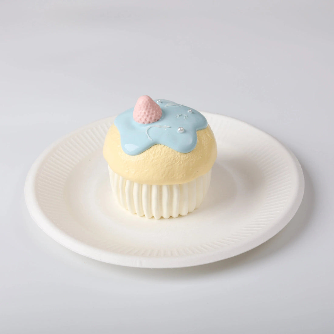 CREAMY TREE Blue Cupcake Squishy Toy