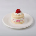 CREAMY TREE Cherry Macaron Cake Squishy Toy