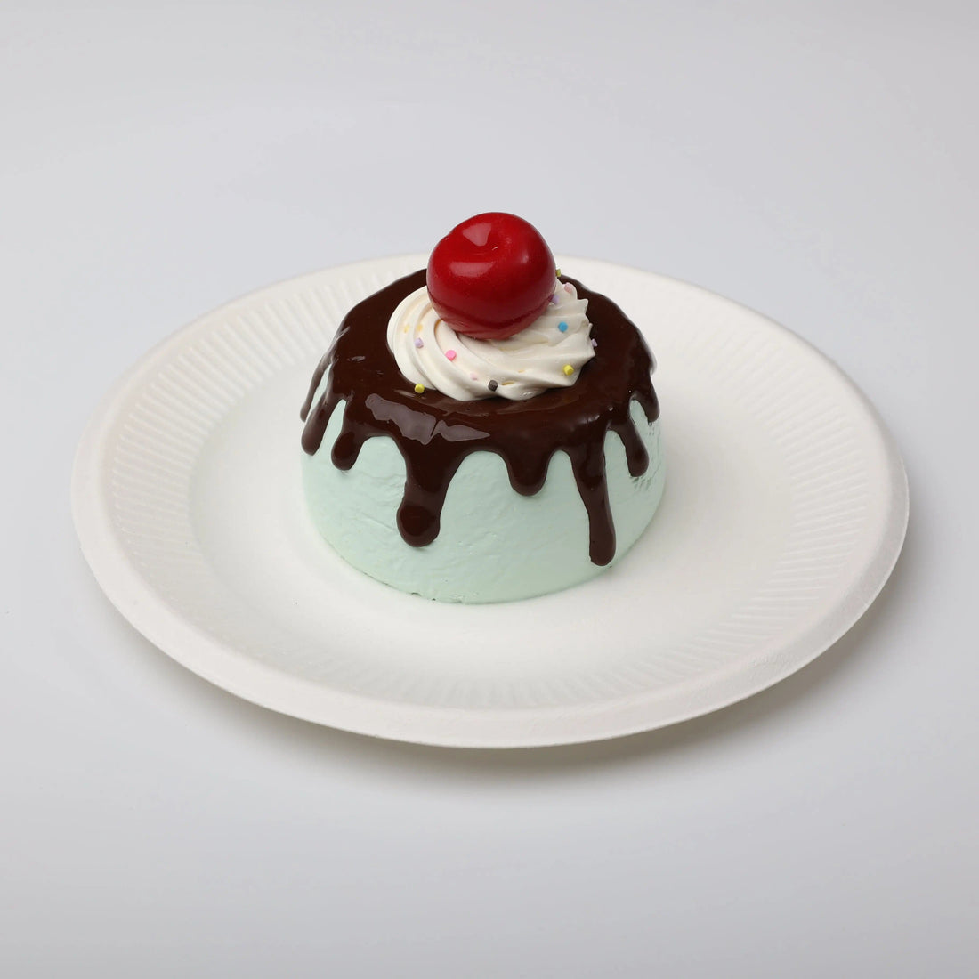 CREAMY TREE Cherry Mint Pudding Squishy Toy