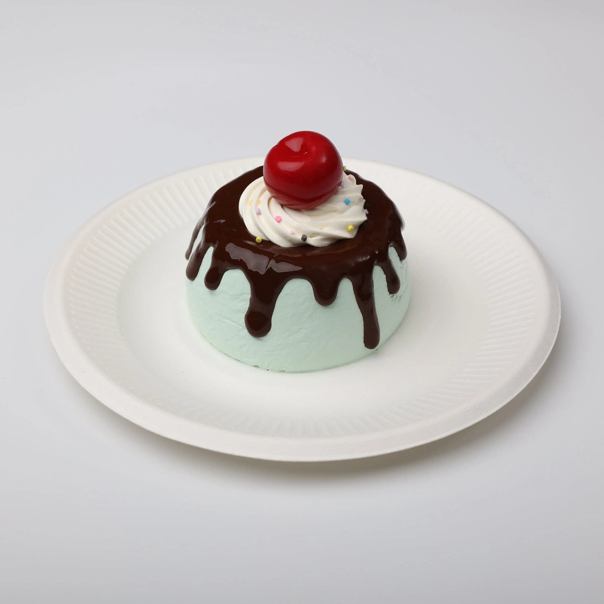 CREAMY TREE Cherry Mint Pudding Squishy Toy