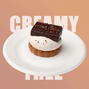 CREAMY TREE Chocolate Marshmallow Squishy Toy