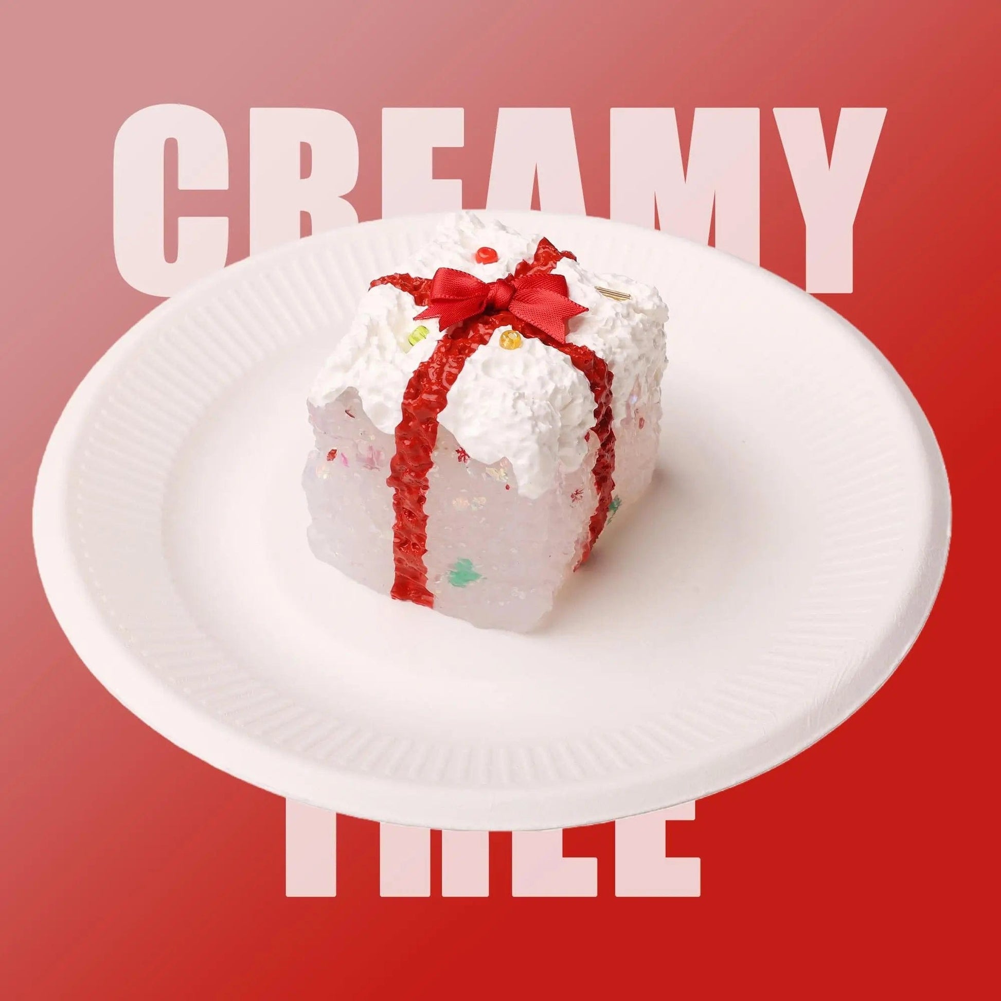 CREAMY TREE Christmas Gift Box Squishy Toy