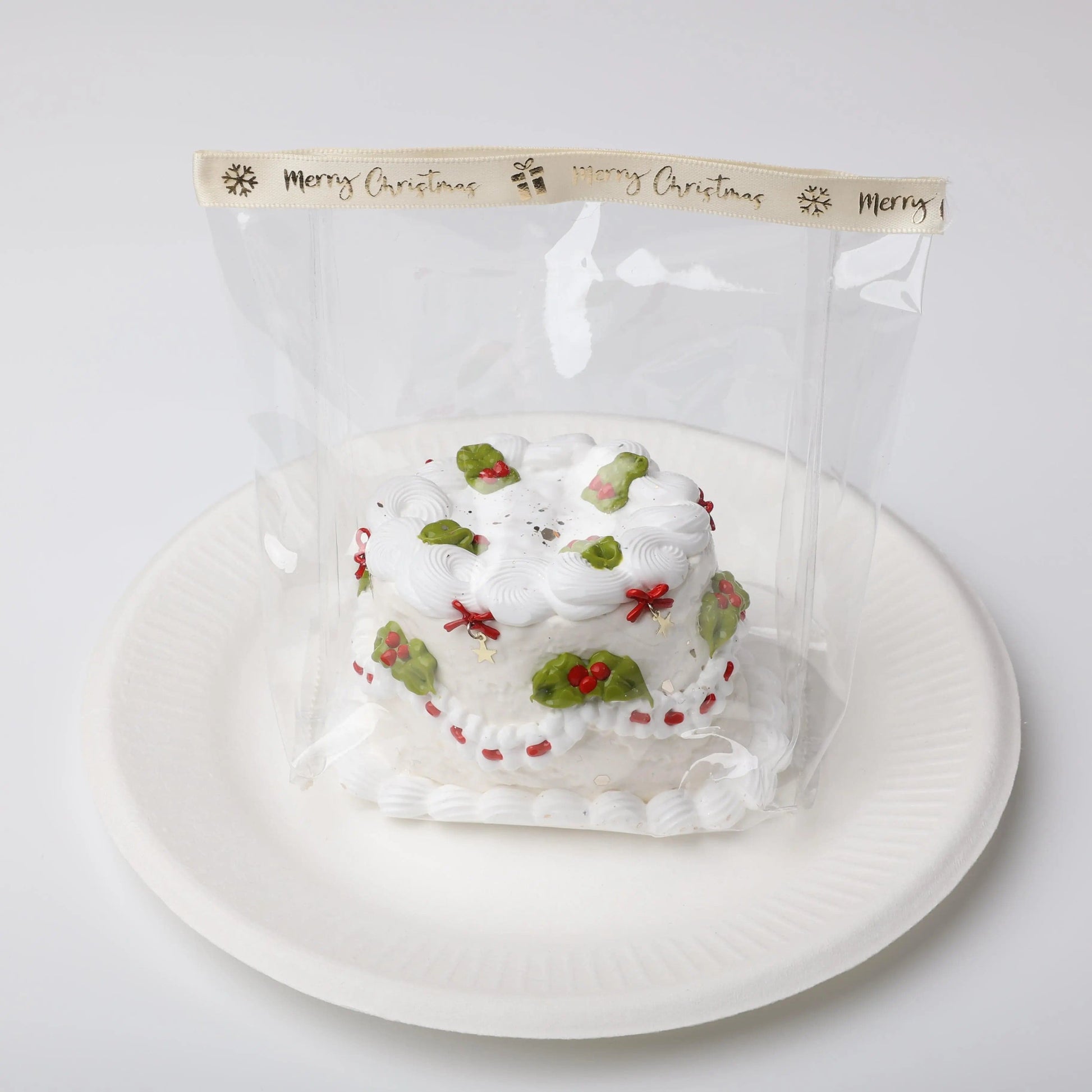 CREAMY TREE Christmas Round Cake Squishy Toy