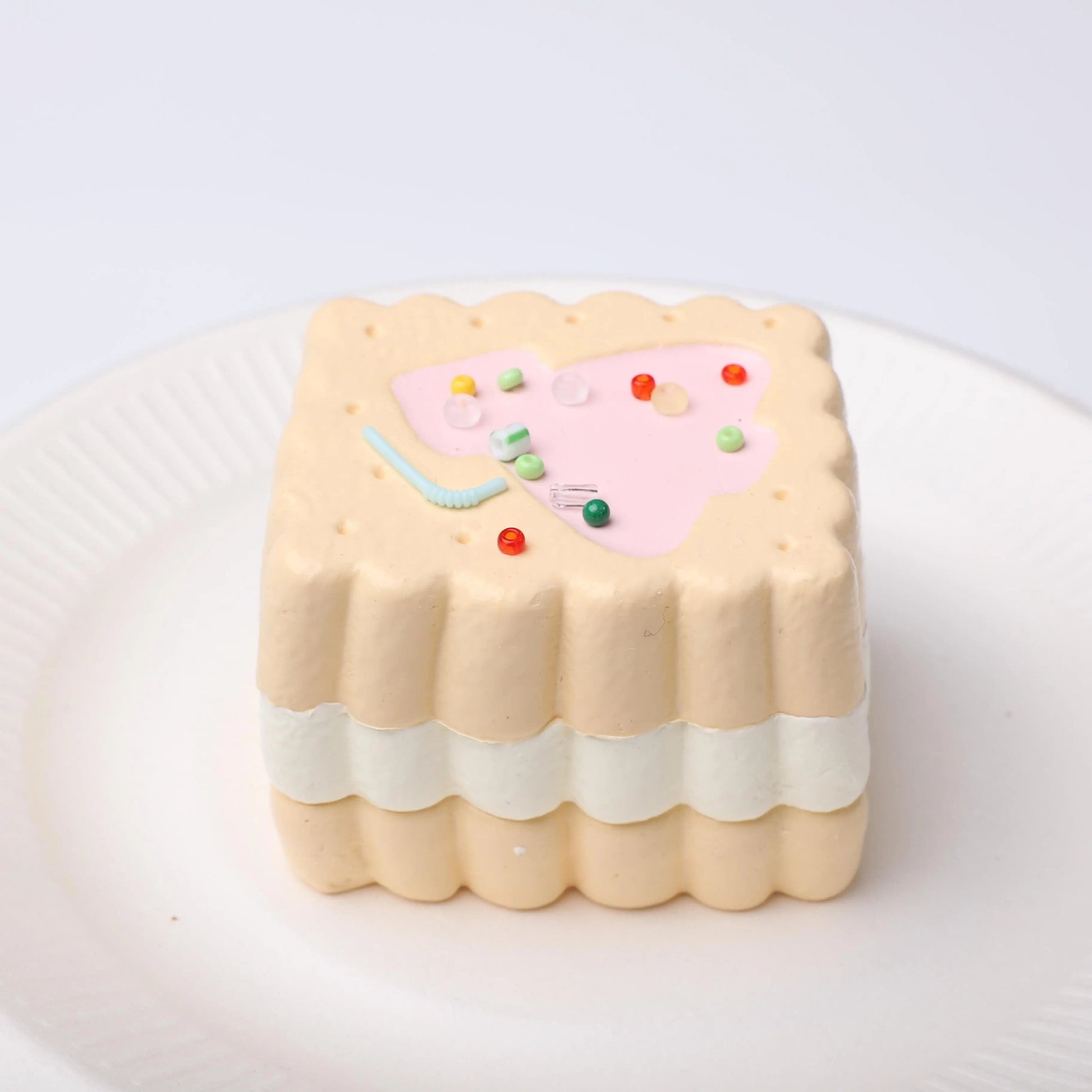 CREAMY TREE Christmas Tree Hollow Cookies Squishy Toy