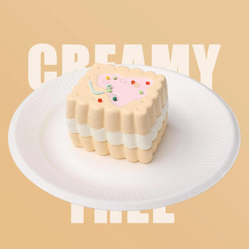 CREAMY TREE Christmas Tree Hollow Cookies Squishy Toy