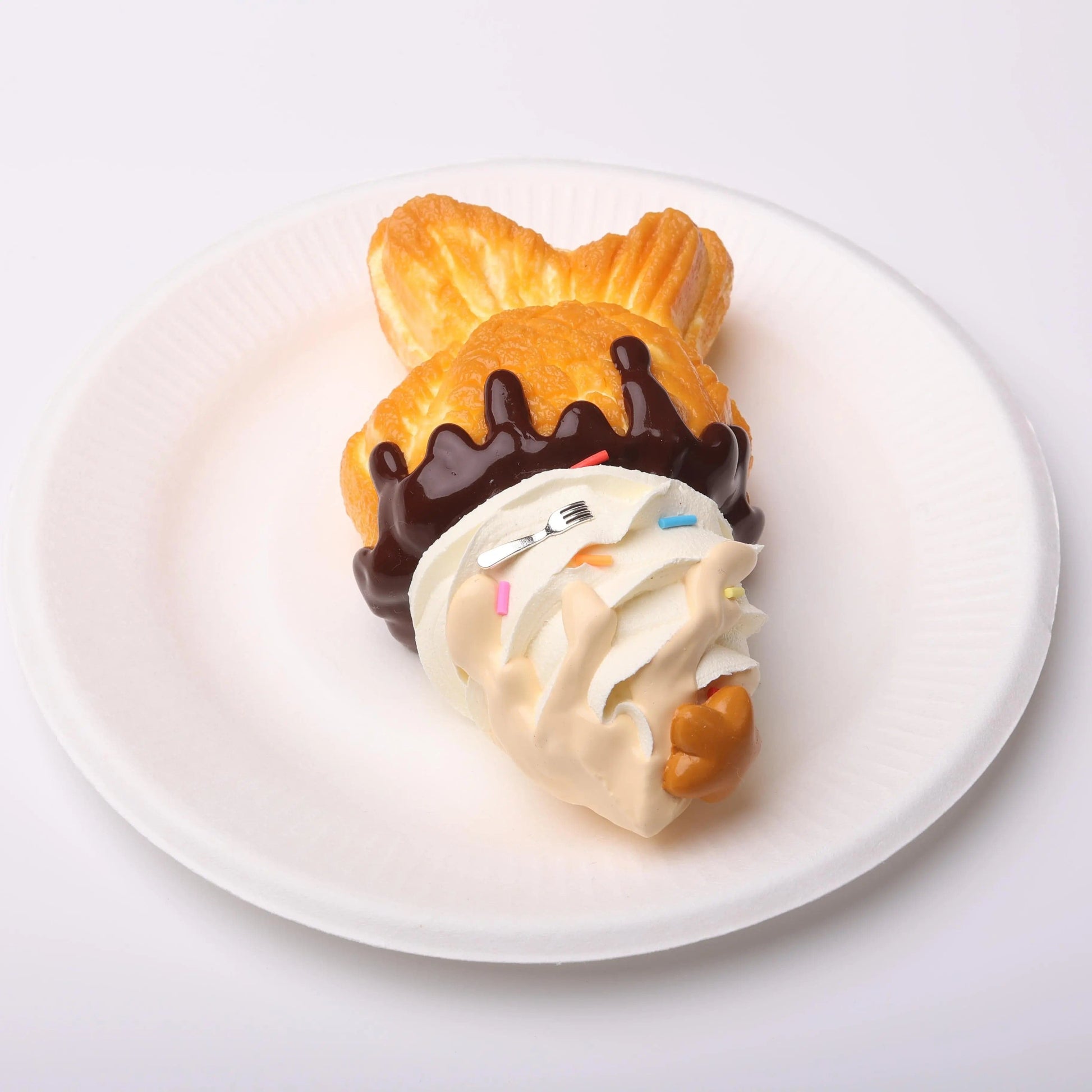 CREAMY TREE Creamy Tree Ice Cream Taiyaki Squishy Toy