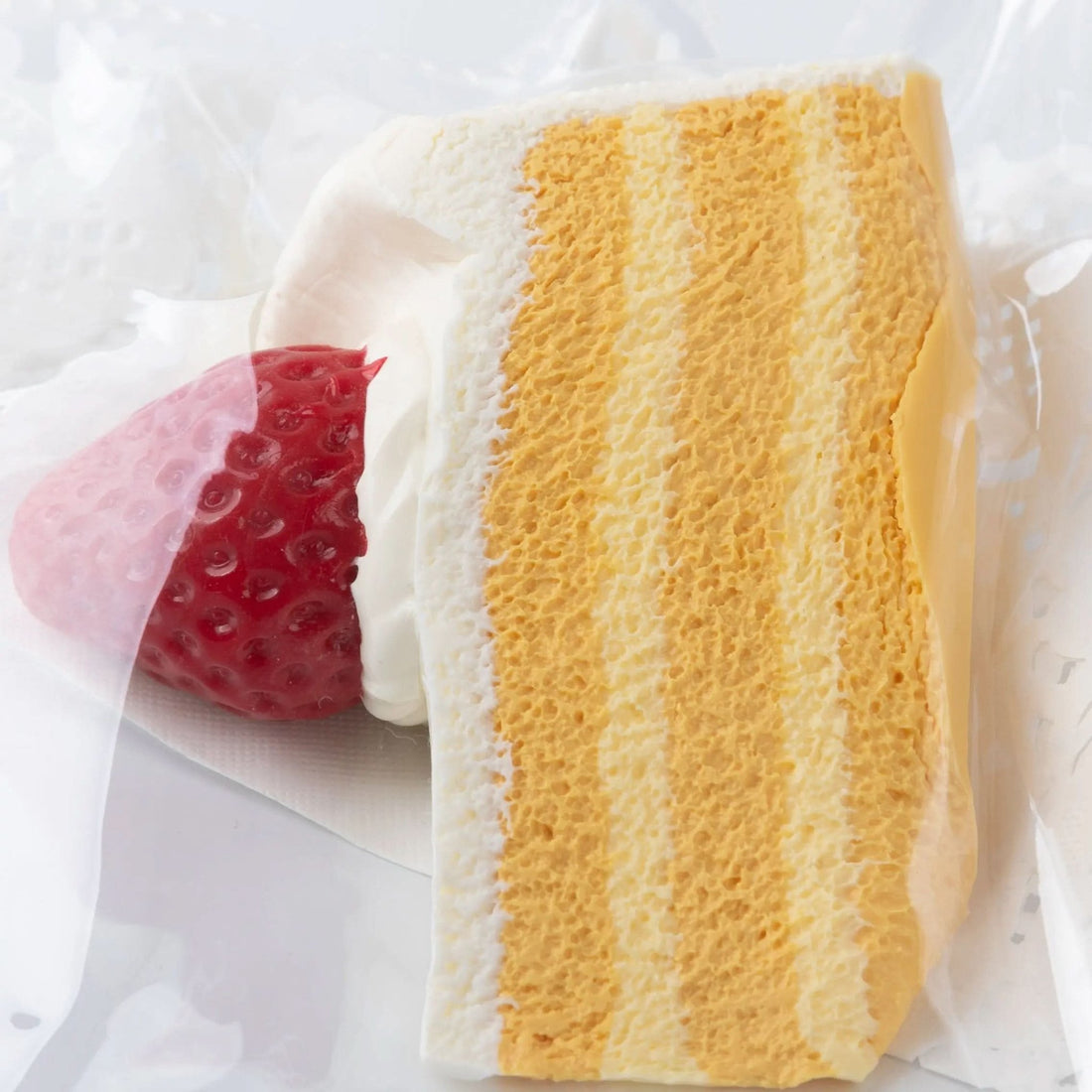 Creamy Tree slice cake squishy toy