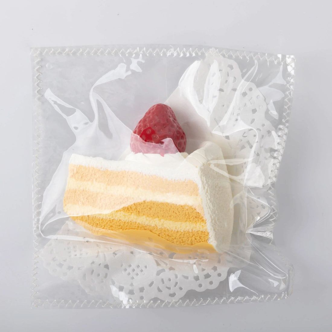 Creamy Tree slice cake squishy toy